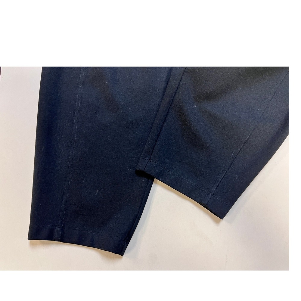 Eileen Fisher Lantern Pants Women S Black Excellent Tencel Lyocell Tapered F22 - Picture 4 of 8
